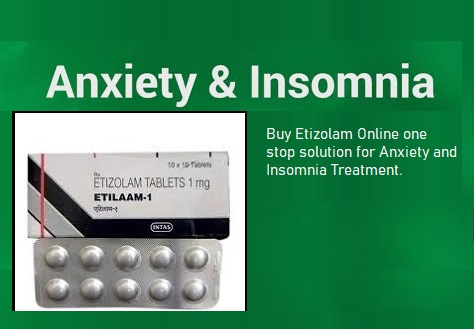 Buy Etizolam for Anxiety and insomnia